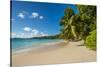 Anse Lazio Beach, Praslin, Republic of Seychelles, Indian Ocean.-Michael DeFreitas-Stretched Canvas