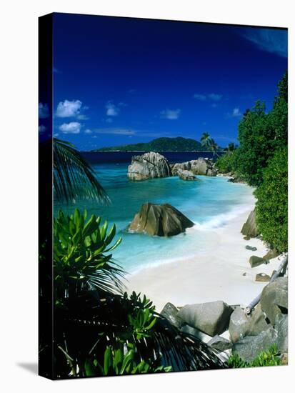 Anse Patatran La Digue Seychelles-null-Stretched Canvas