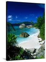 Anse Patatran La Digue Seychelles-null-Stretched Canvas