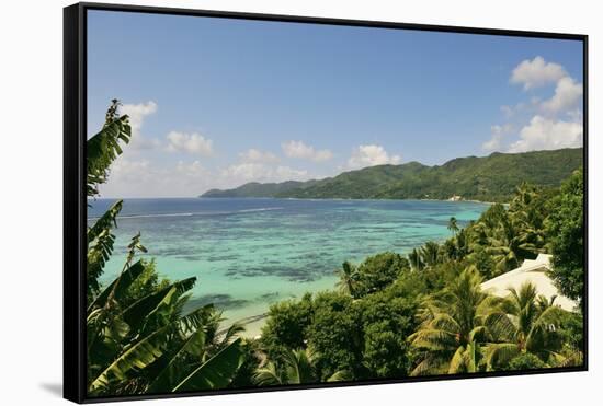 Anse Royale, Mahe, Seychelles, Indian Ocean Islands-Guido Cozzi-Framed Stretched Canvas