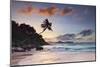 Anse Severe beach, La Digue Island, Seychelles-null-Mounted Art Print