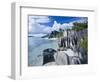 Anse Source D'Argent Beach, L'Union Estate Plantation, La Digue Island, Seychelles-Walter Bibikow-Framed Photographic Print