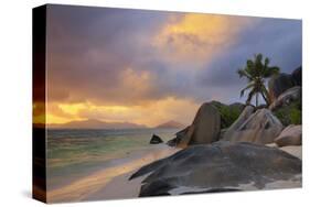Anse Source d'Argent beach, La Digue island, Seychelles-null-Stretched Canvas