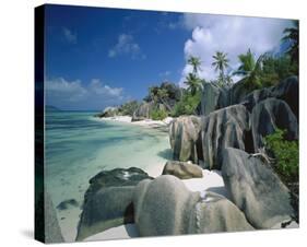 Anse Source d'Argent Beach, La Digue Island, Seychelles-null-Stretched Canvas