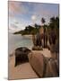 Anse Source d'Argent Beach, La Digue Island, Seychelles-Michele Falzone-Mounted Photographic Print