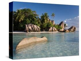 Anse Source d'Argent Beach, La Digue Island, Seychelles-Michele Falzone-Stretched Canvas