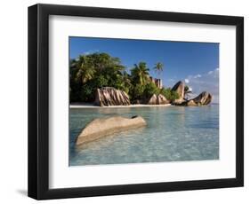 Anse Source d'Argent Beach, La Digue Island, Seychelles-Michele Falzone-Framed Photographic Print