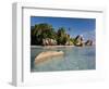 Anse Source d'Argent Beach, La Digue Island, Seychelles-Michele Falzone-Framed Photographic Print