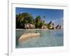 Anse Source d'Argent Beach, La Digue Island, Seychelles-Michele Falzone-Framed Photographic Print