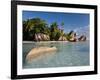 Anse Source d'Argent Beach, La Digue Island, Seychelles-Michele Falzone-Framed Photographic Print