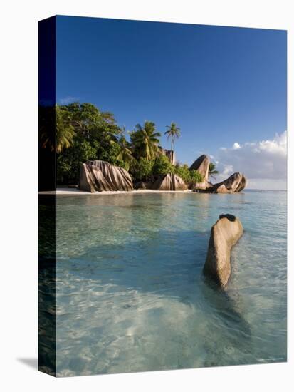 Anse Source d'Argent Beach, La Digue Island, Seychelles-Michele Falzone-Stretched Canvas