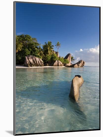 Anse Source d'Argent Beach, La Digue Island, Seychelles-Michele Falzone-Mounted Photographic Print