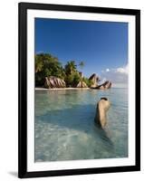 Anse Source d'Argent Beach, La Digue Island, Seychelles-Michele Falzone-Framed Photographic Print