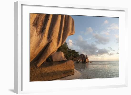 Anse Source D'Argent Beach, La Digue, Seychelles, Indian Ocean, Africa-Sergio Pitamitz-Framed Photographic Print