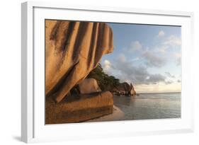 Anse Source D'Argent Beach, La Digue, Seychelles, Indian Ocean, Africa-Sergio Pitamitz-Framed Photographic Print