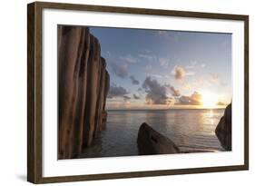 Anse Source D'Argent Beach, La Digue, Seychelles, Indian Ocean, Africa-Sergio Pitamitz-Framed Photographic Print