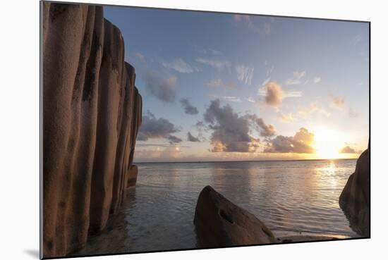 Anse Source D'Argent Beach, La Digue, Seychelles, Indian Ocean, Africa-Sergio Pitamitz-Mounted Photographic Print