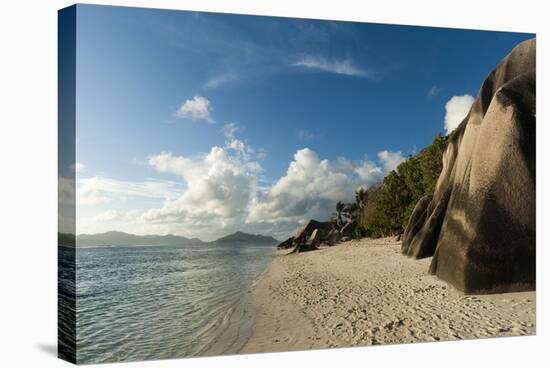 Anse Source D'Argent Beach, La Digue, Seychelles, Indian Ocean, Africa-Sergio-Stretched Canvas