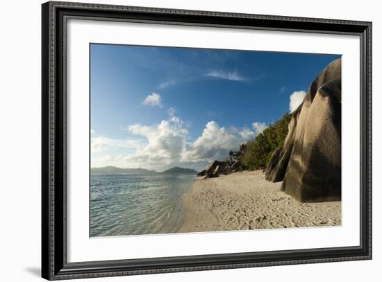 Anse Source D'Argent Beach, La Digue, Seychelles, Indian Ocean, Africa-Sergio-Framed Photographic Print