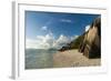 Anse Source D'Argent Beach, La Digue, Seychelles, Indian Ocean, Africa-Sergio-Framed Photographic Print