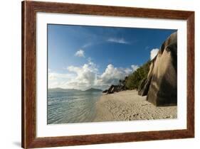 Anse Source D'Argent Beach, La Digue, Seychelles, Indian Ocean, Africa-Sergio-Framed Photographic Print