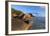 Anse Source D'Argent Beach, La Digue, Seychelles, Indian Ocean, Africa-Sergio-Framed Photographic Print