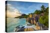 Anse Source D'Argent Beach, La Digue, Seychelles-Jon Arnold-Stretched Canvas