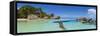 Anse Source D'Argent Beach, La Digue, Seychelles-Jon Arnold-Framed Stretched Canvas