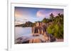 Anse Source D'Argent Beach, La Digue, Seychelles-Jon Arnold-Framed Photographic Print