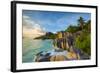 Anse Source D'Argent Beach, La Digue, Seychelles-Jon Arnold-Framed Photographic Print