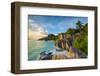 Anse Source D'Argent Beach, La Digue, Seychelles-Jon Arnold-Framed Photographic Print