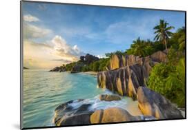 Anse Source D'Argent Beach, La Digue, Seychelles-Jon Arnold-Mounted Photographic Print