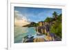 Anse Source D'Argent Beach, La Digue, Seychelles-Jon Arnold-Framed Photographic Print