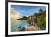 Anse Source D'Argent Beach, La Digue, Seychelles-Jon Arnold-Framed Photographic Print