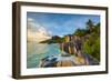 Anse Source D'Argent Beach, La Digue, Seychelles-Jon Arnold-Framed Photographic Print