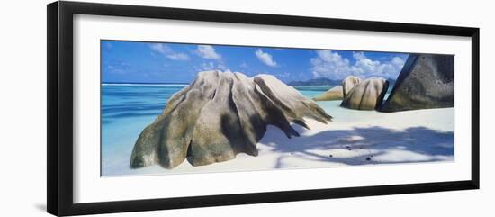 Anse Source D'Argent, La Digue, Seychelles, Africa-Lee Frost-Framed Photographic Print