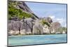 Anse Source D'Argent, La Digue, Seychelles, Dream Beach, Granite Rocks, Clear Water, Indian Ocean-Harry Marx-Mounted Photographic Print