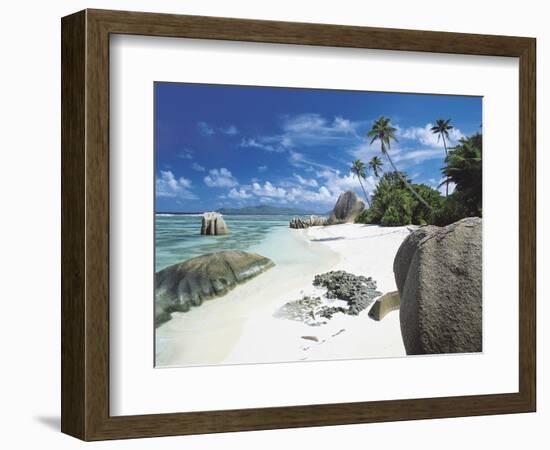 Anse Source D'Argent, La Digue, Seychelles-Lee Frost-Framed Photographic Print