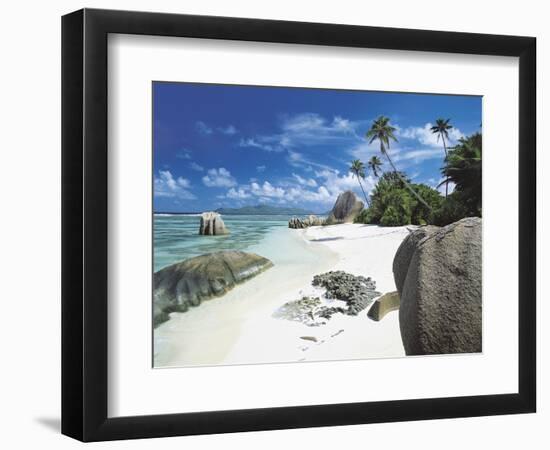 Anse Source D'Argent, La Digue, Seychelles-Lee Frost-Framed Photographic Print