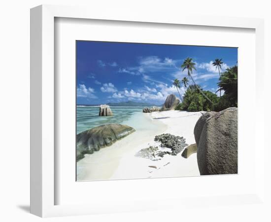 Anse Source D'Argent, La Digue, Seychelles-Lee Frost-Framed Photographic Print