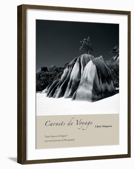 Anse Source d'Argent-Chris Simpson-Framed Giclee Print