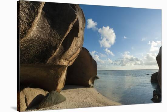 Anse Source Dargent Beach, La Digue, Seychelles-Sergio Pitamitz-Stretched Canvas