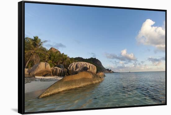 Anse Source Dargent Beach, La Digue, Seychelles-Sergio Pitamitz-Framed Stretched Canvas