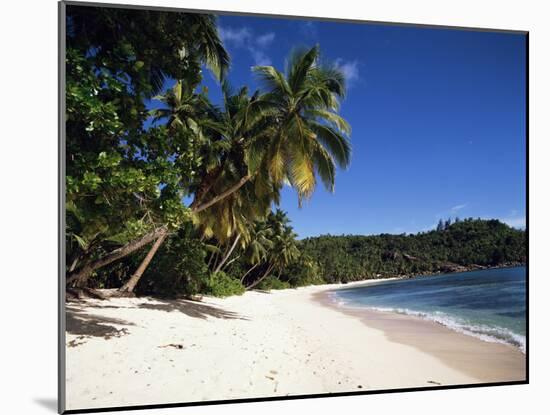 Anse Takamaka, Island of Mahe, Seychelles, Indian Ocean, Africa-Robert Harding-Mounted Photographic Print