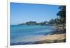 Anse Vata beach, Noumea, New Caledonia, Pacific-Michael Runkel-Framed Premium Photographic Print