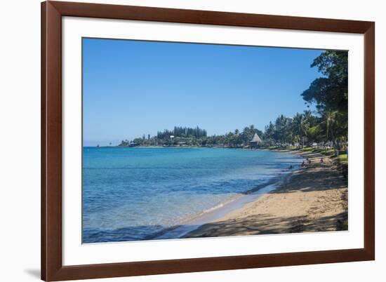 Anse Vata beach, Noumea, New Caledonia, Pacific-Michael Runkel-Framed Photographic Print