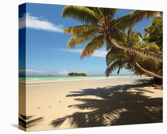 Anse Volbert beach, Praslin Island, Seychelles-null-Stretched Canvas