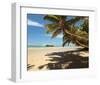 Anse Volbert beach, Praslin Island, Seychelles-null-Framed Art Print
