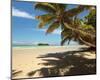 Anse Volbert beach, Praslin Island, Seychelles-null-Mounted Art Print