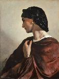 Medea and the dagger. Medea is Feuerbach's favourite Roman model Nana. Oil on canvas Inv. M 197.-Anselm Feuerbach-Giclee Print